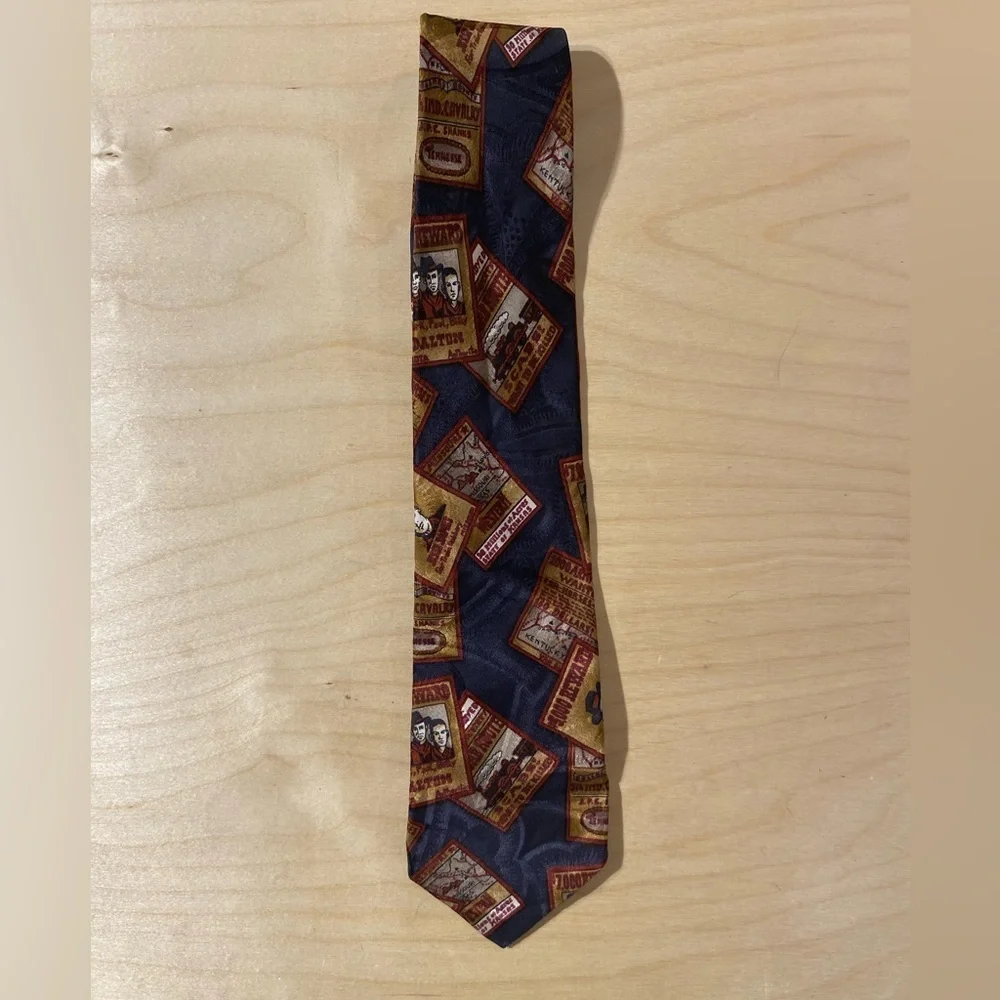 Jos. A. Bank Vintage Poster Print Tie (OX)